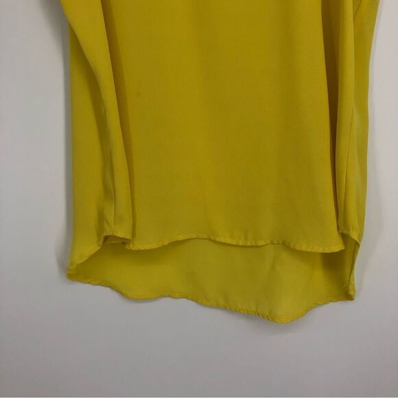 🆕 VIOLET+CLAIRE Yellow Sleeveless Popover Top NWT - Picture 6 of 7